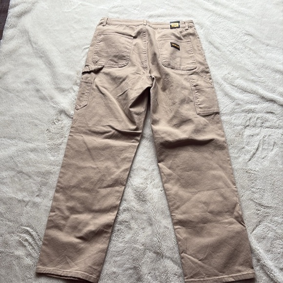 Caterpillar Women’s Stretch Canvas Work Pants Tan | Utility | Straight Leg | - Picture 3 of 6